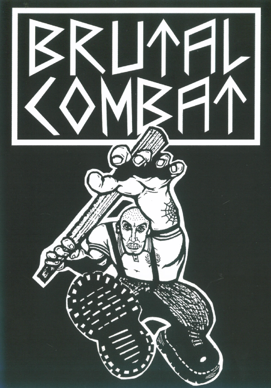 Brutal Combat - Postcard